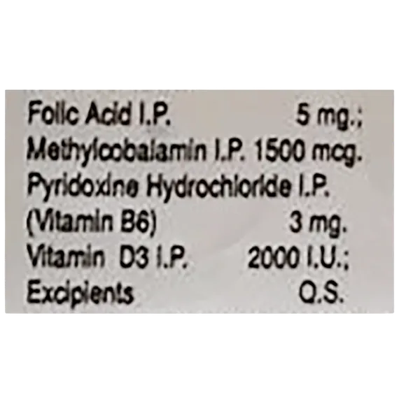 folimax d3 forte tablet 10's